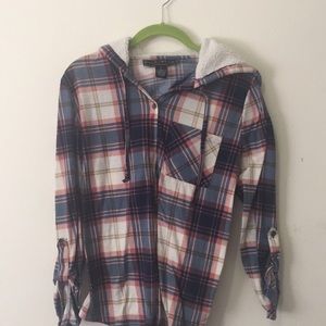 Flannel Hoodie